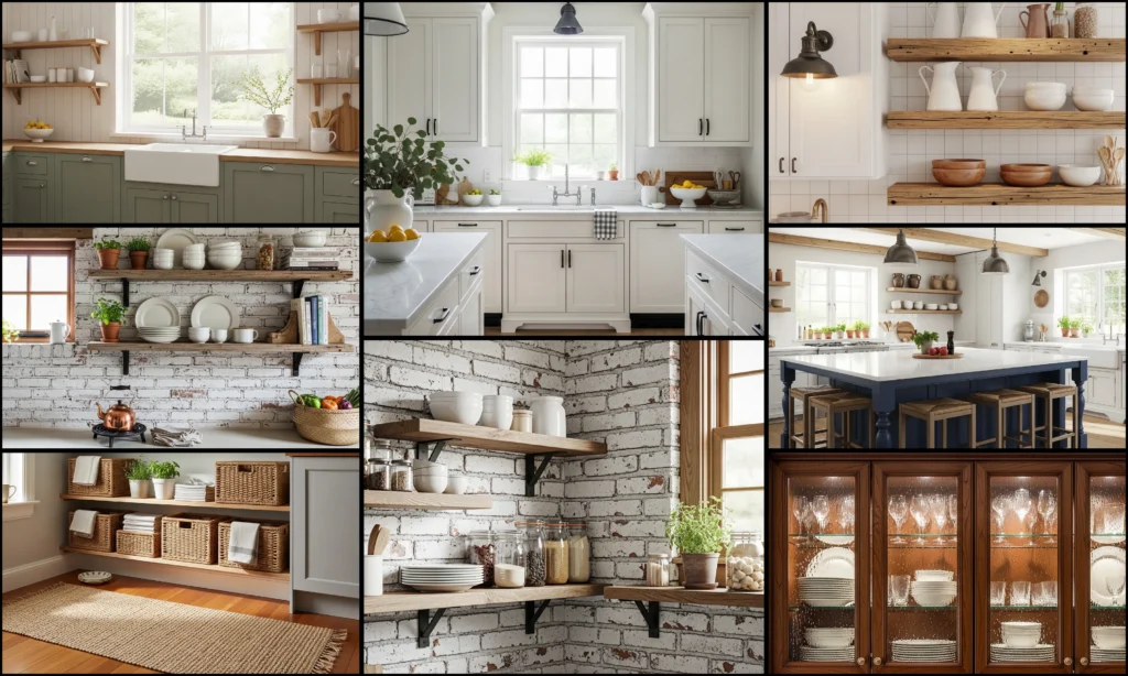 20 Farmhouse Kitchen Ideas for a Warm & Rustic Charm