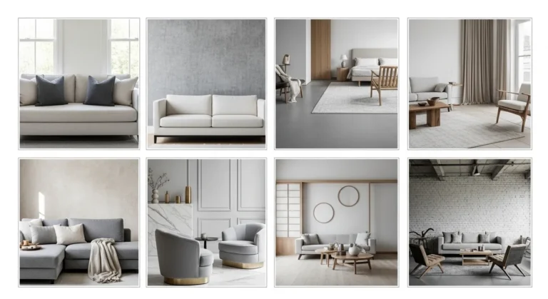 Grey and Beige Living Room Ideas