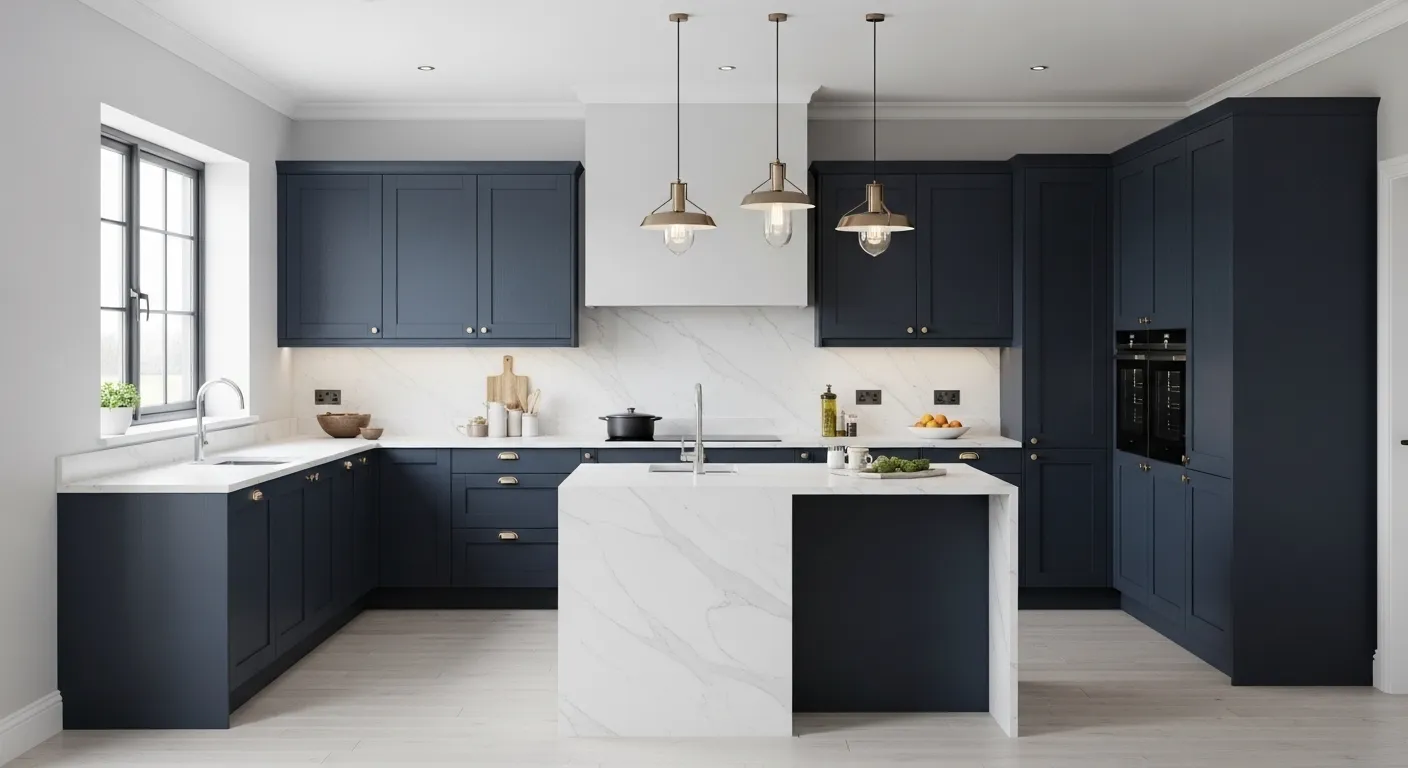 Bold statement kitchen cabinets as a kitchen focal point
