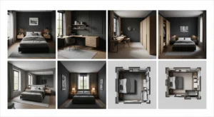 Small Bedroom Furniture Placement