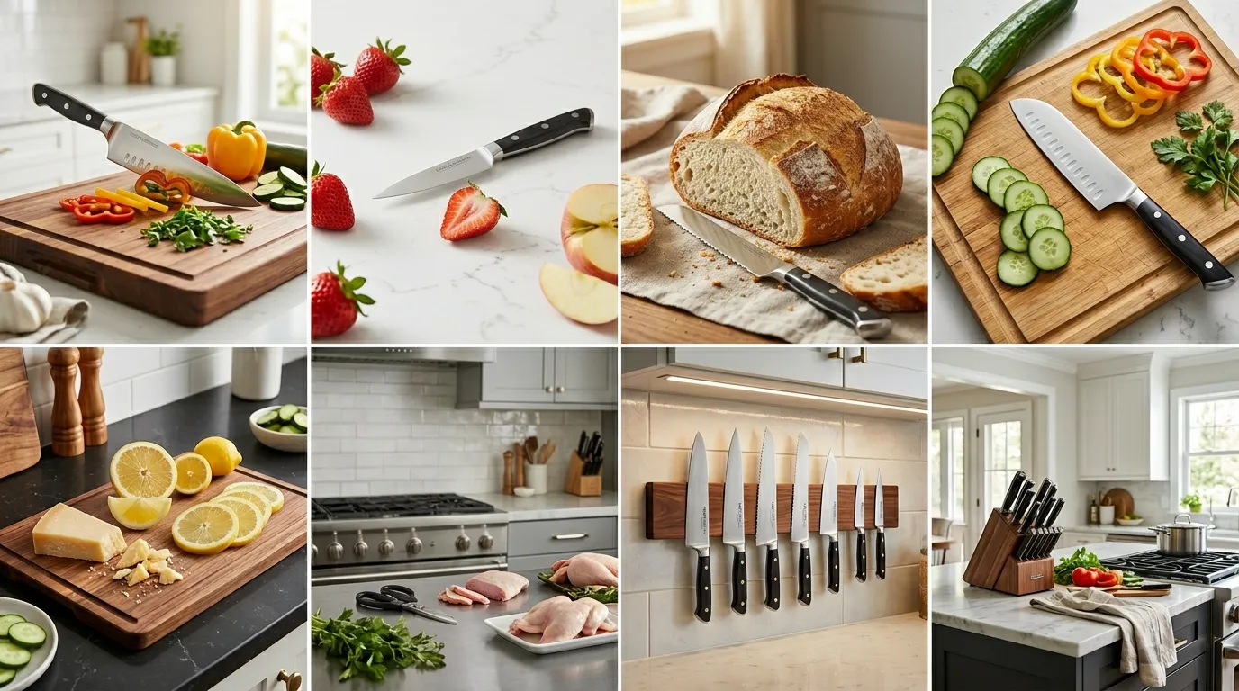 Types of Kitchen Knives