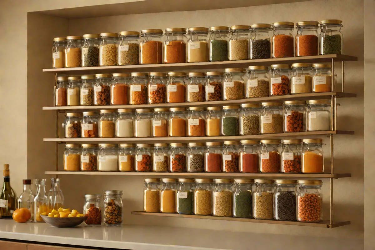 Use Tiered Spice Racks for Better Organization -  Best Spice Racks