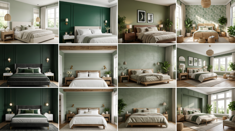 20 Green Bedroom Ideas: The Architectural Biophilic Manual