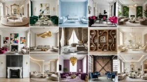 Modern Rococo Revival Living Room Ideas