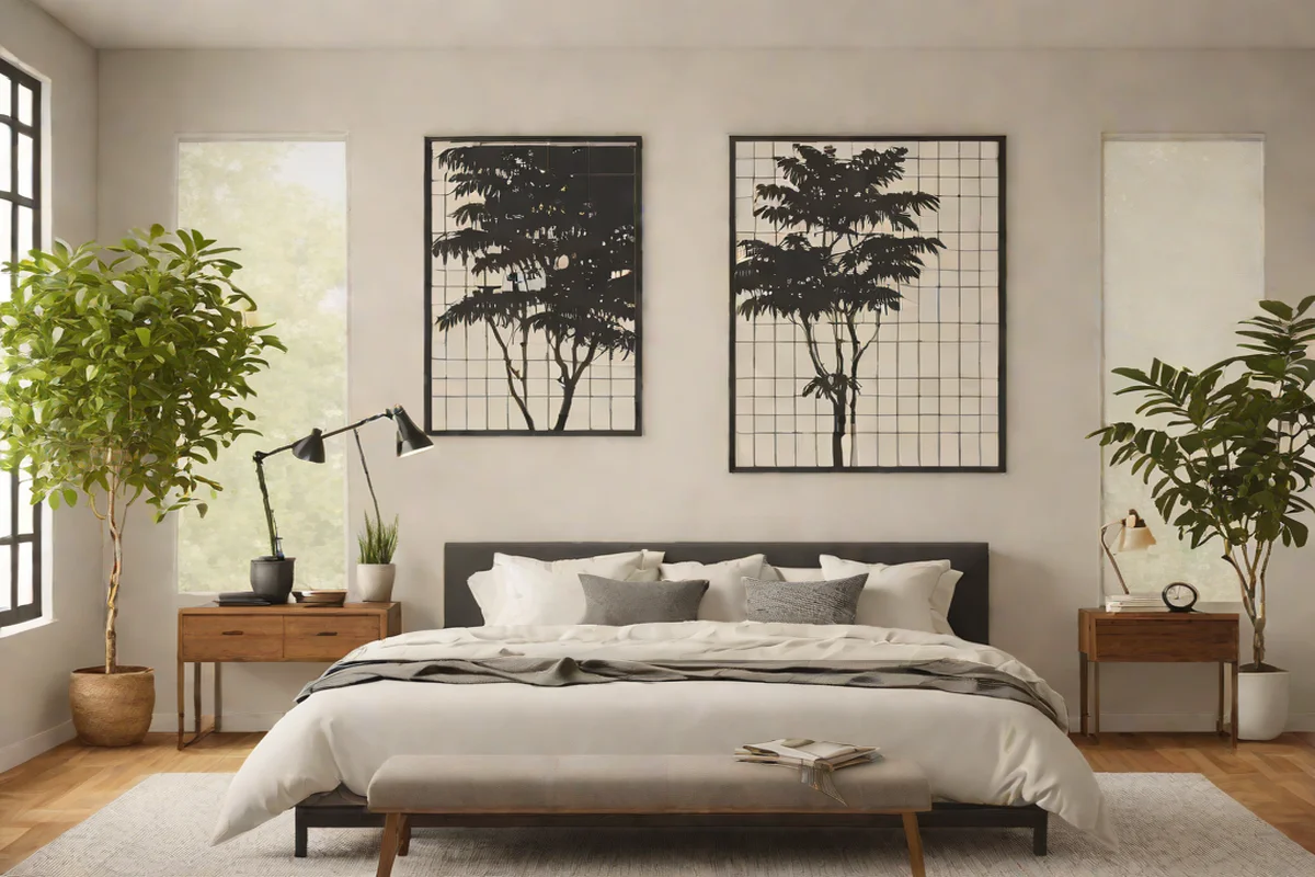Hand-Traced Graphic Mudcloth Wall Tapestries Hand-Traced Graphic Mudcloth Wall Tapestries - Afrohemian Living Room Ideas