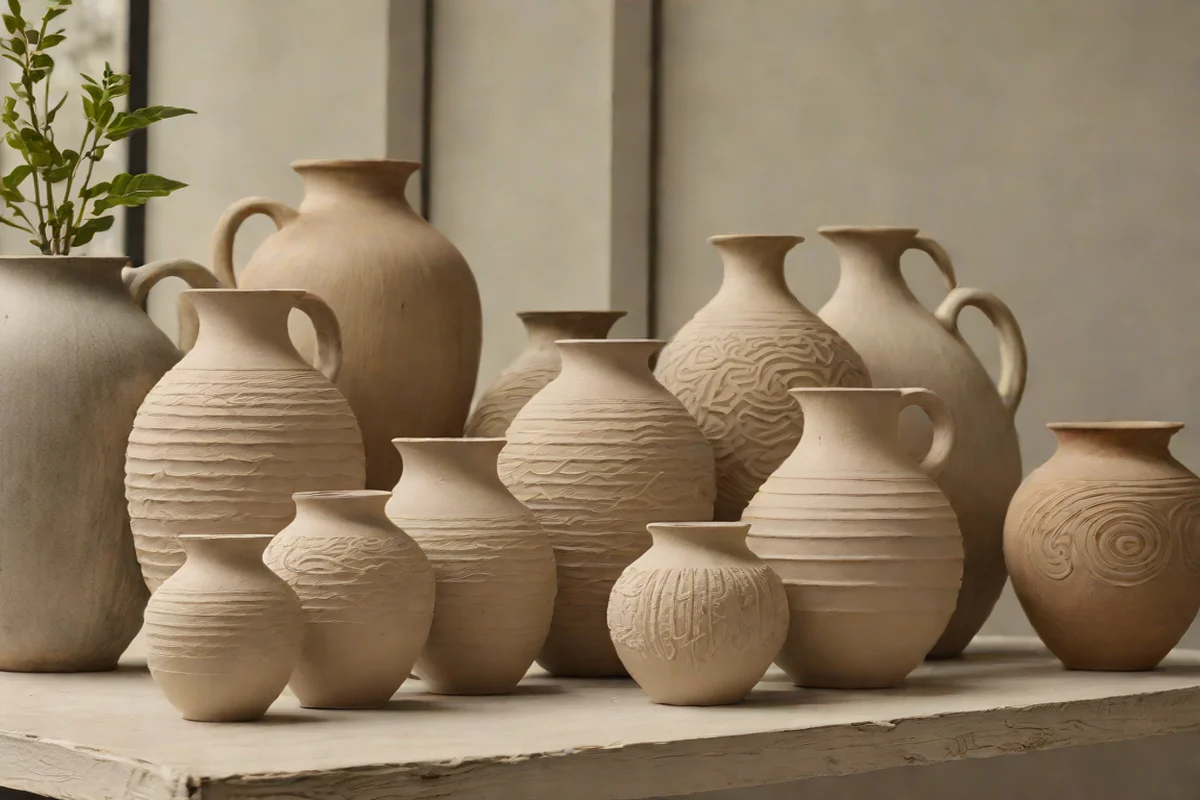 Hand-Thrown Wabi-Sabi Stoneware Vessels Hand-Thrown Wabi-Sabi Stoneware Vessels - Afrohemian Living Room Ideas