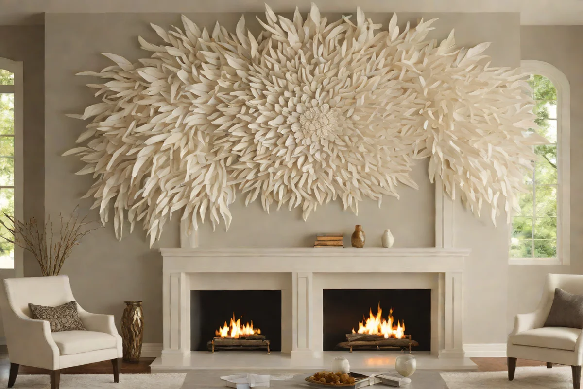 Oversized Juju Hat Architectural Wall Sculptures Oversized Juju Hat Architectural Wall Sculptures - Afrohemian Living Room Ideas