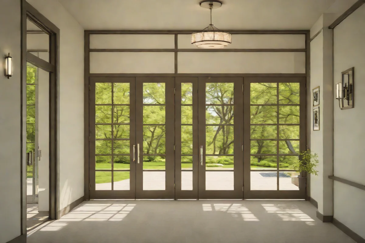 Clear Glass Over-the-Door Transom Upgrades Clear Glass Over-the-Door Transom Upgrades - Afrohemian Living Room Ideas