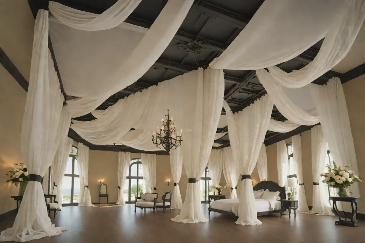 Custom Canopies of Sheer Silk Organza - Girls' Bedroom Ideas