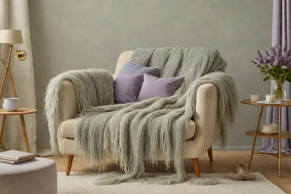 Soft Pastel Mohair Textile Injections - Girls' Bedroom Ideas