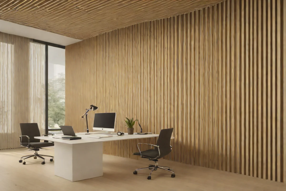 The Linear Rhythm of Vertical Wood Slat Accent Walls - Girls' Bedroom Ideas