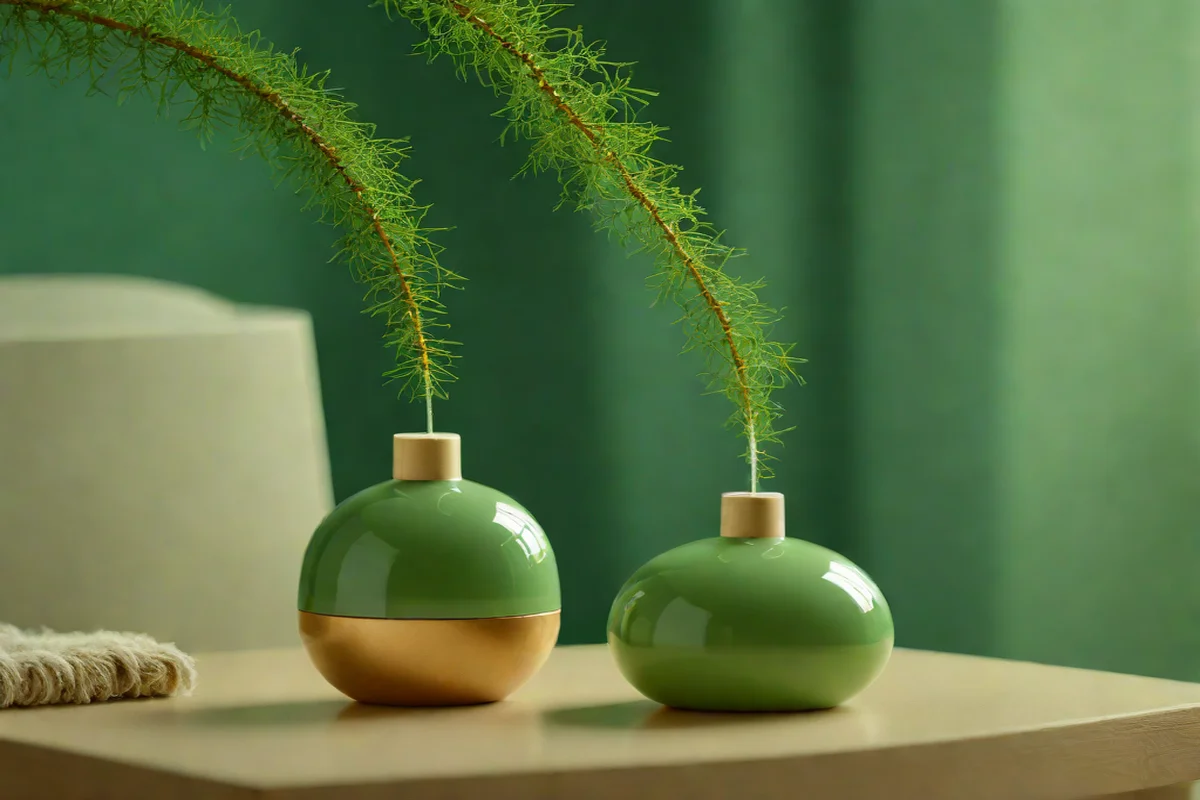 Scent-Scaping with Siberian Fir and Vetiver - Green Bedroom Ideas