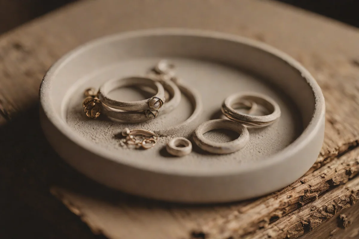 Hand-Thrown Wabi-Sabi Ceramic Catch-Alls - Modern Cowgirl Bedroom Ideas