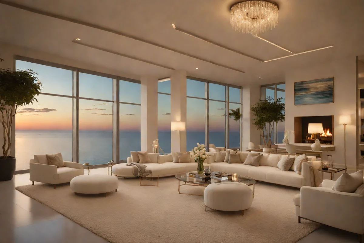The Sunday Evening Pristine Canvas Cleanse - Quiet Luxury Living Room