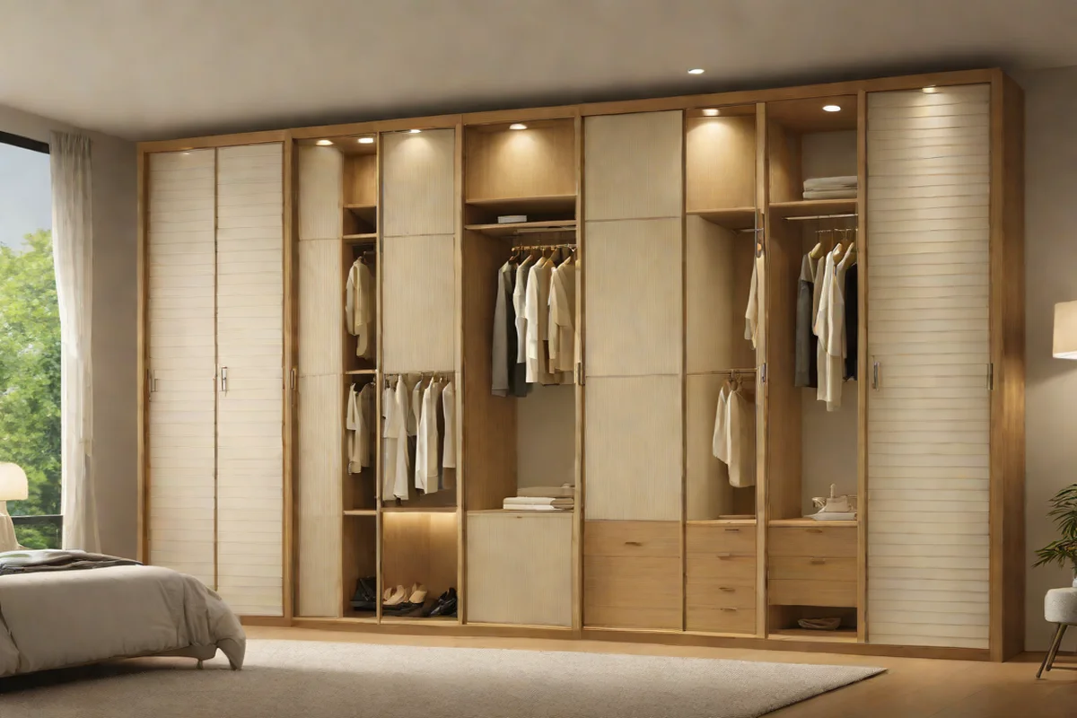Translucent Shoji-Inspired Wardrobe Doors - Teenage Boy Bedroom Ideas