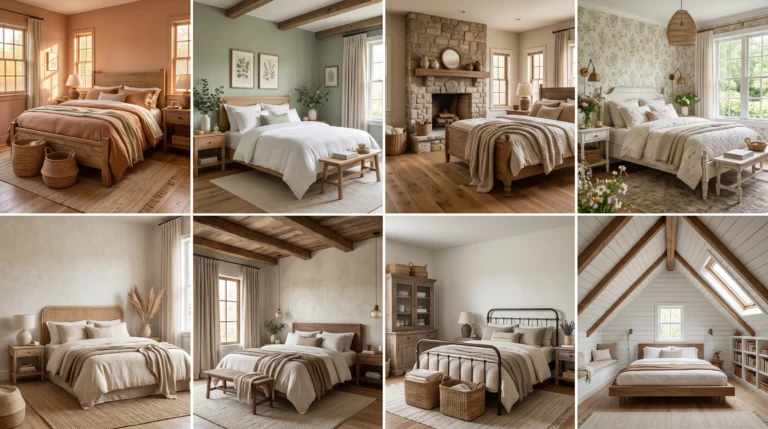 22 Earthy Cottage Bedroom Ideas
