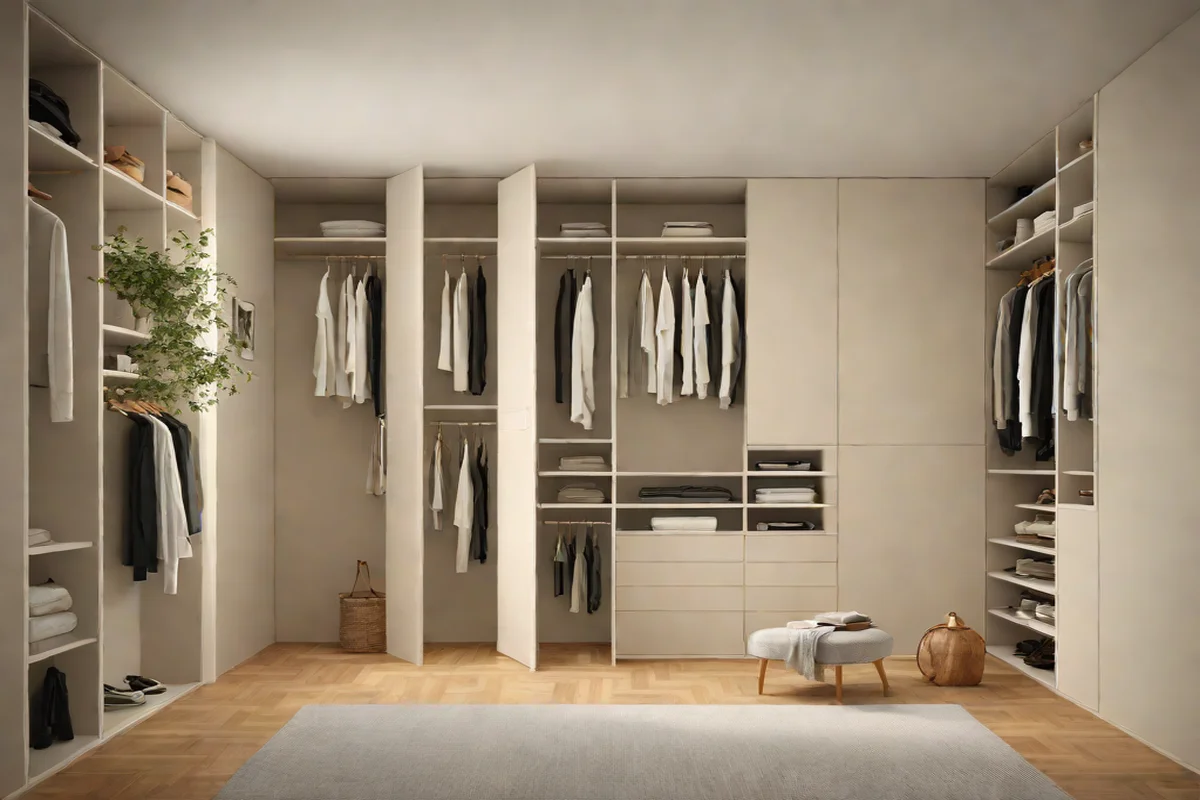 Incorporate Floor-to-Ceiling Built-In Wardrobes -  Chic Dreamy Bedroom Ideas