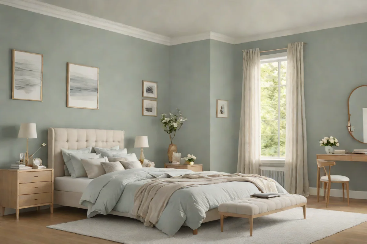 Embrace a Curated Monochromatic Pastel Palette -  Chic Dreamy Bedroom Ideas