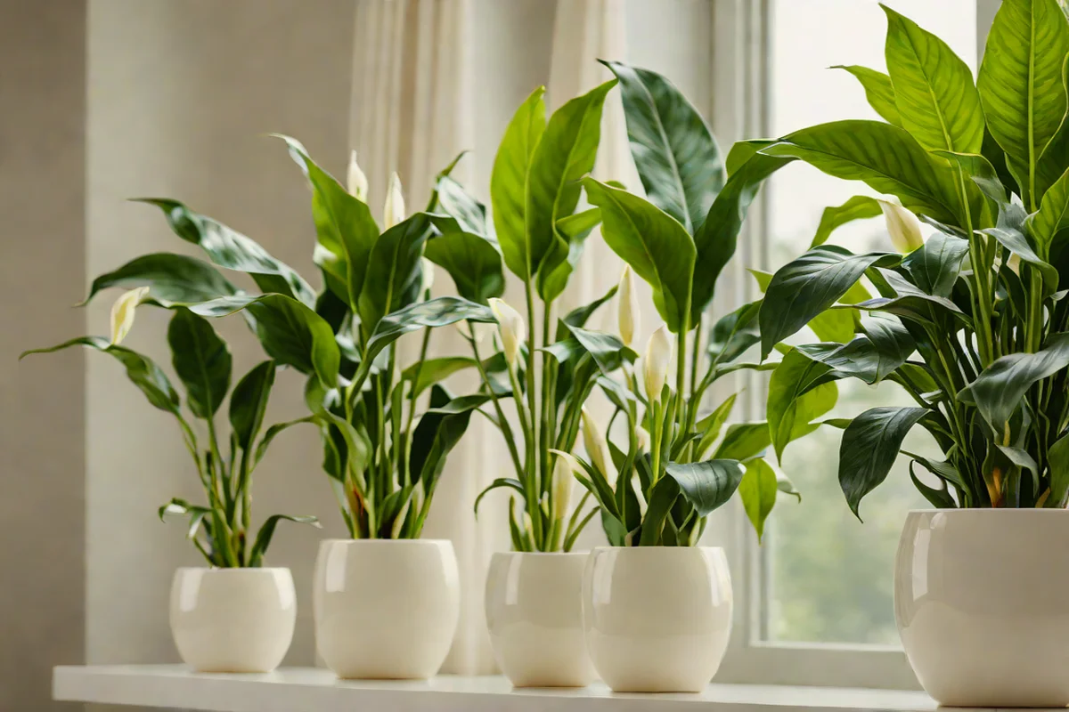 Integrate Natural, Low-Light Air-Purifying Greenery -  Chic Dreamy Bedroom Ideas