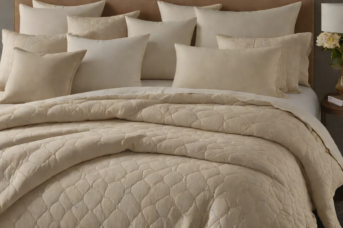 Layer Gossamer Linens with Brushed Cashmere Textiles -  Chic Dreamy Bedroom Ideas