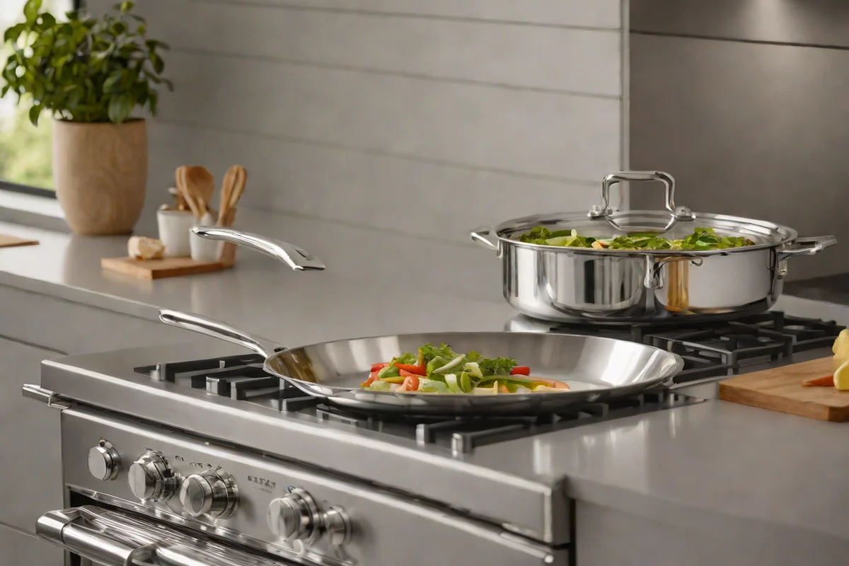 Fully Clad Stainless Steel (3-Ply or 5-Ply) Fully Clad Stainless Steel (3-Ply or 5-Ply) - Cookware Materials