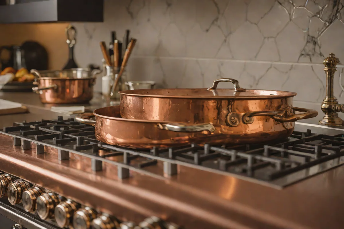 Solid Artisan Copper with Tin Lining Solid Artisan Copper with Tin Lining - Cookware Materials