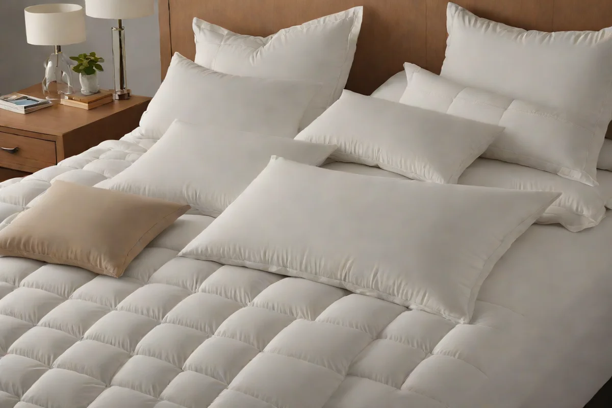 Layer Varied Pillows for Structural Support Layer Varied Pillows for Structural Support - Cozy Bedroom Ideas