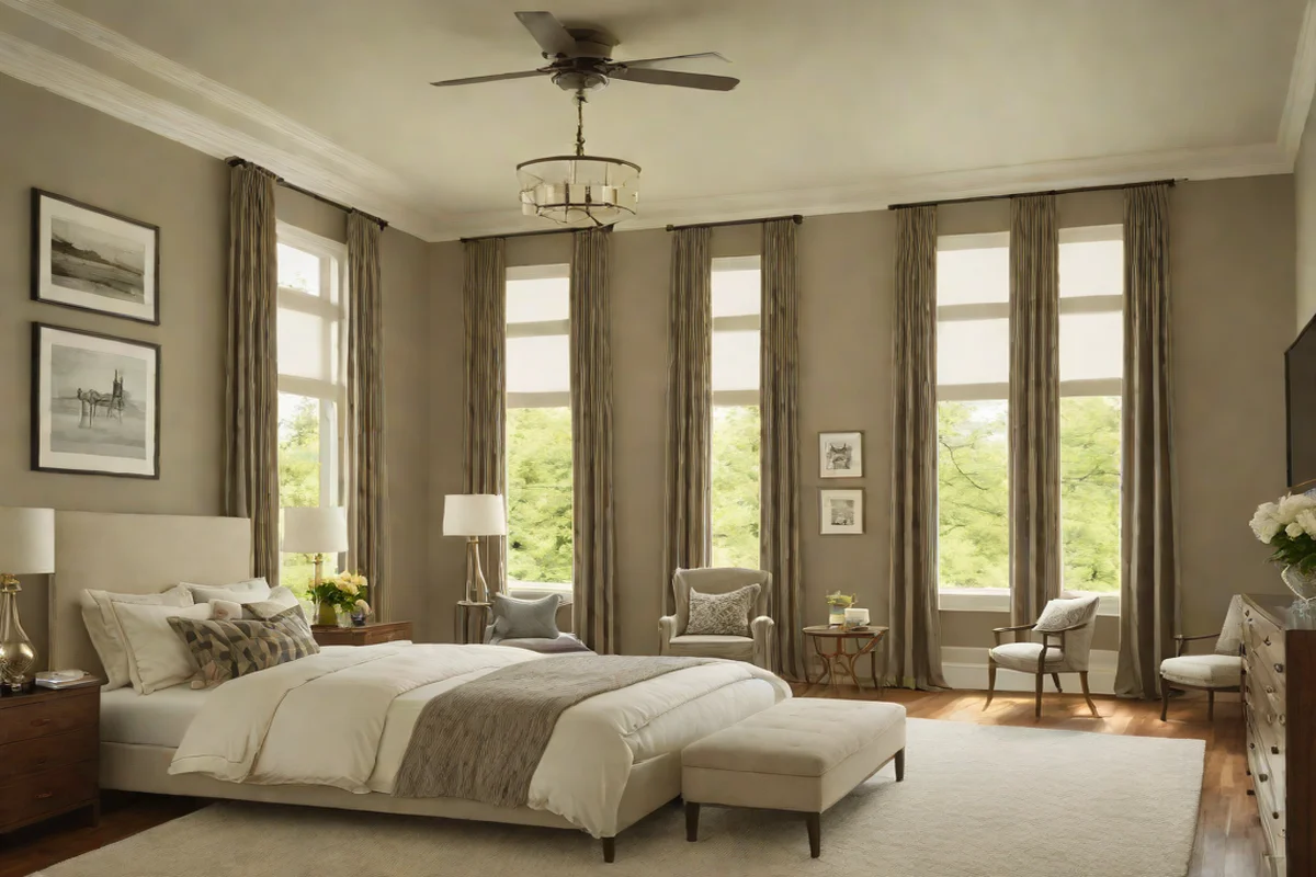 Frame Windows with Blackout Acoustical Drapery Frame Windows with Blackout Acoustical Drapery - Cozy Bedroom Ideas