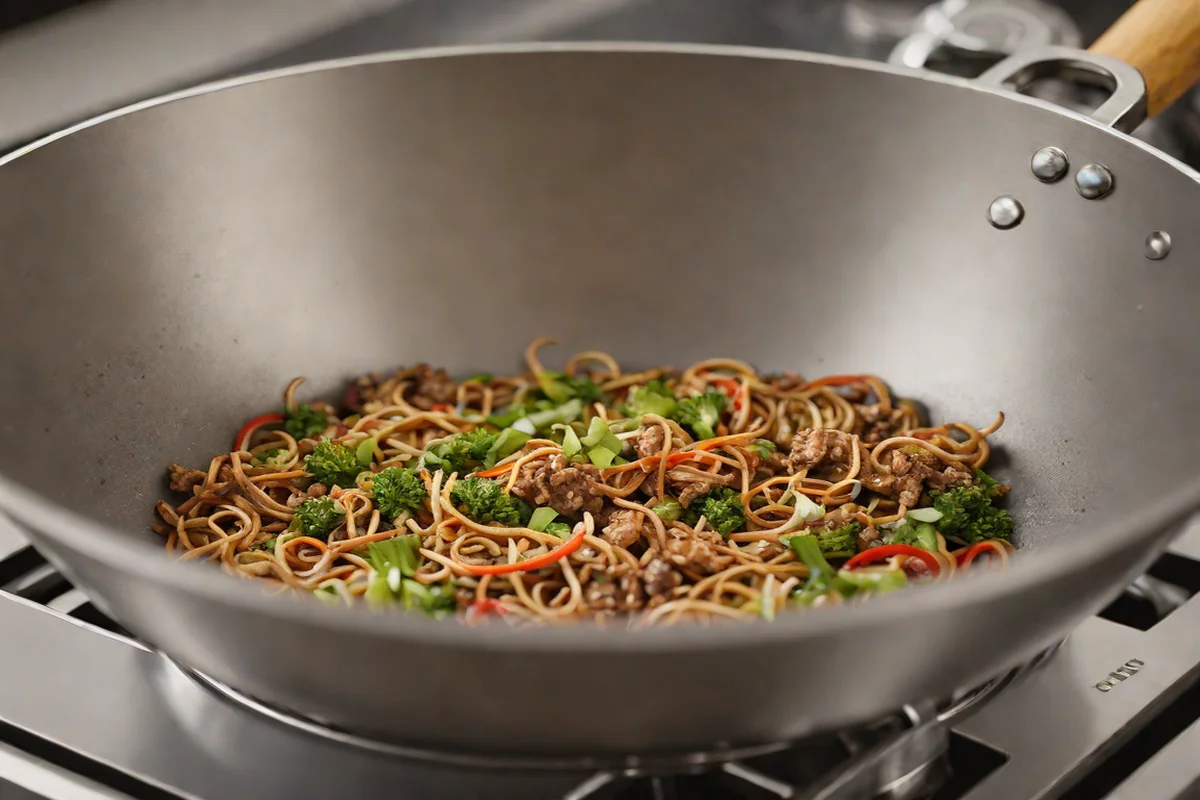 The Traditional Sloped Wok The Traditional Sloped Wok - Different Types of Cookware