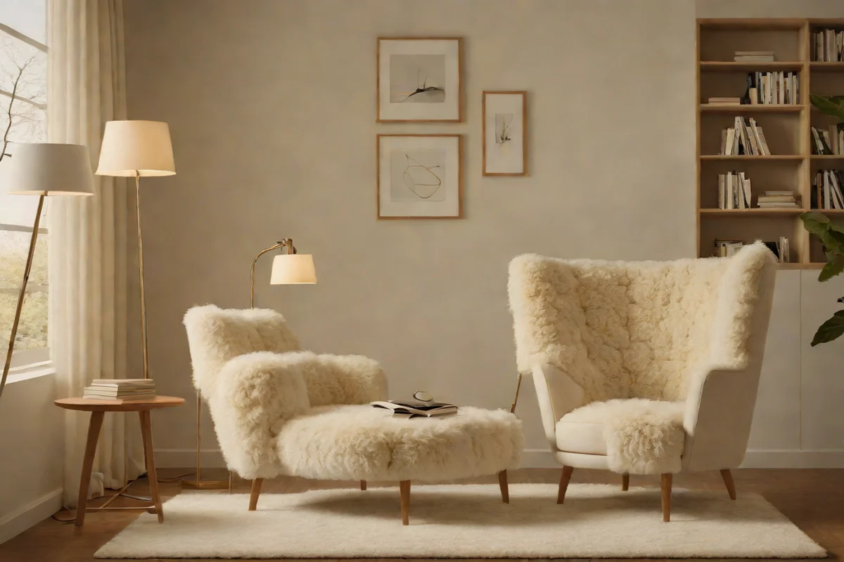 Configure Private Nook Shearling Armchairs Configure Private Nook Shearling Armchairs - earthy cottage bedroom ideas
