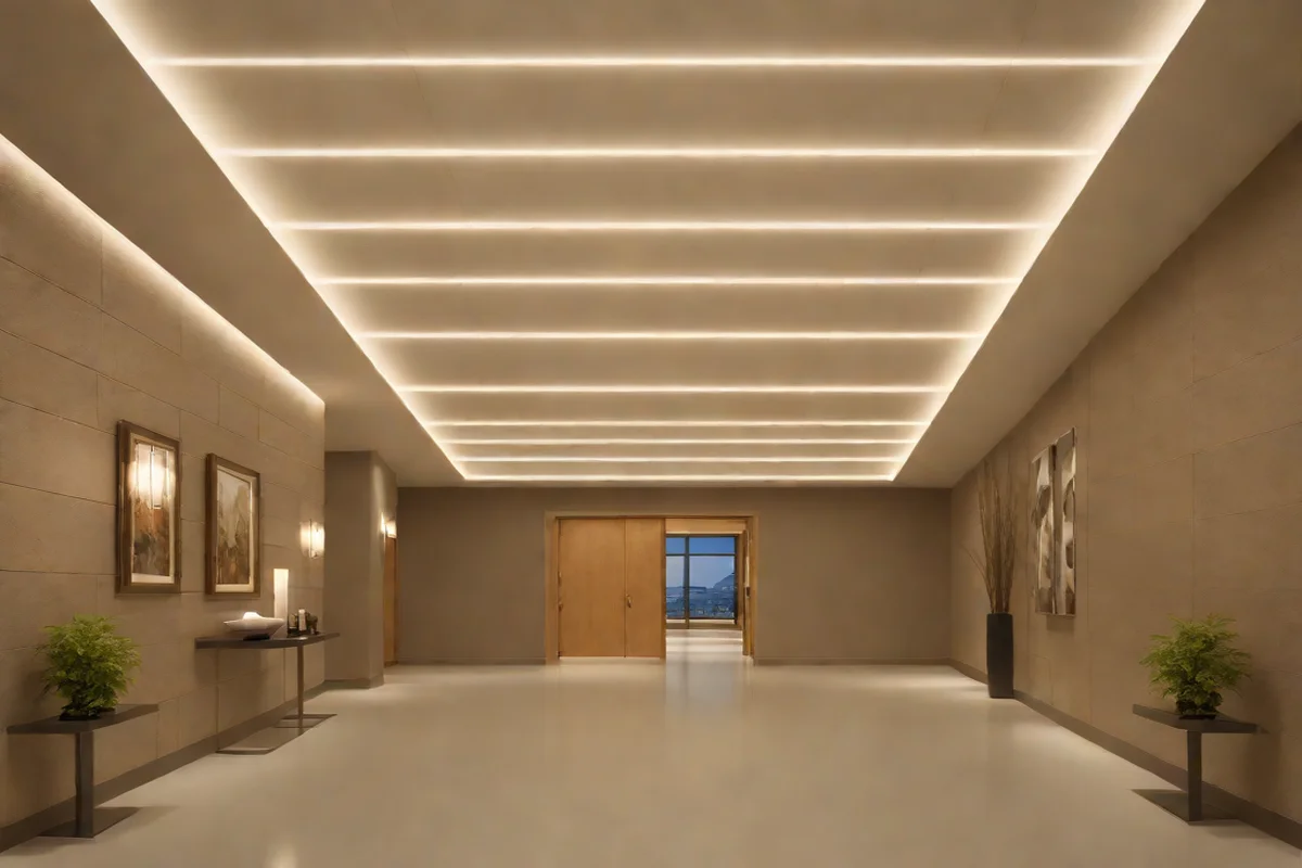 Introduce Low-Kelvin Perimeter Architectural Lighting - Neutral Bedroom Decor Ideas