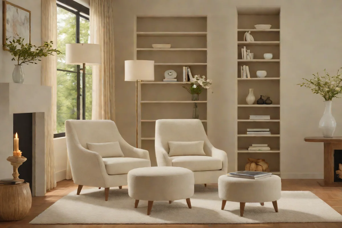 Configure Private Nook Bouclé Swivel Chairs - Neutral Bedroom Decor Ideas