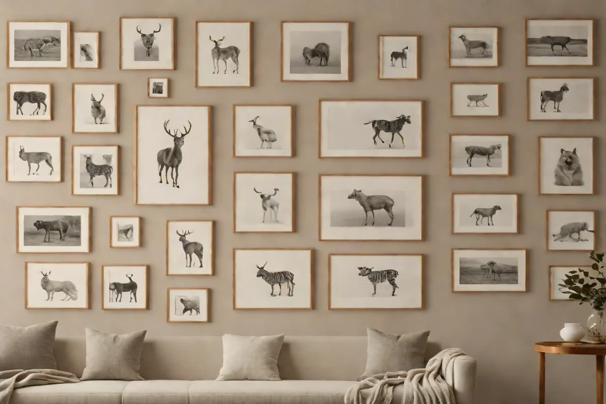 Curate a Low-Contrast, Natural Gallery Wall - Nursery Ideas for Baby Boys