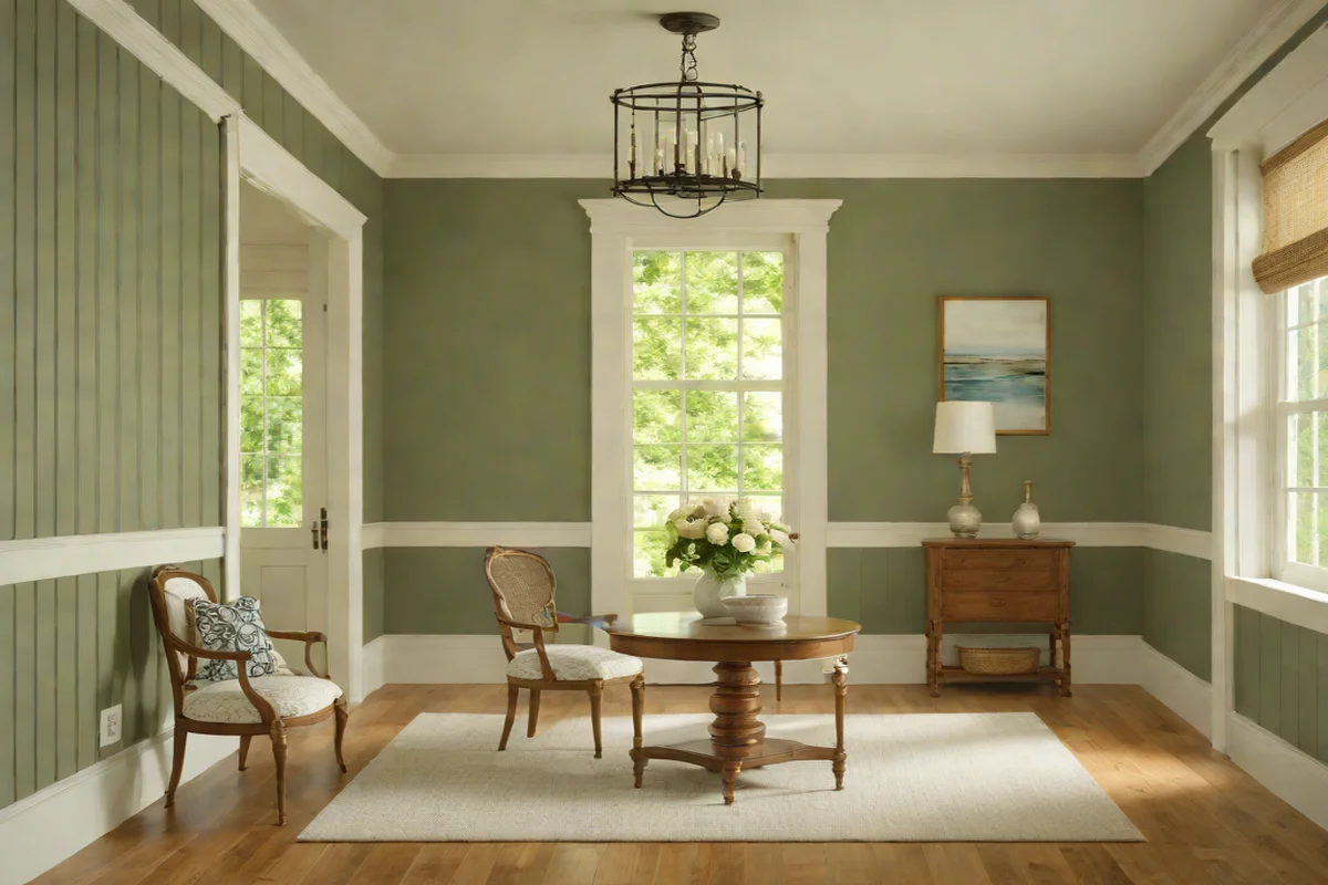 Elevate the Room with a Paneled Shiplap Wainscoting - Nursery Ideas for Baby Boys