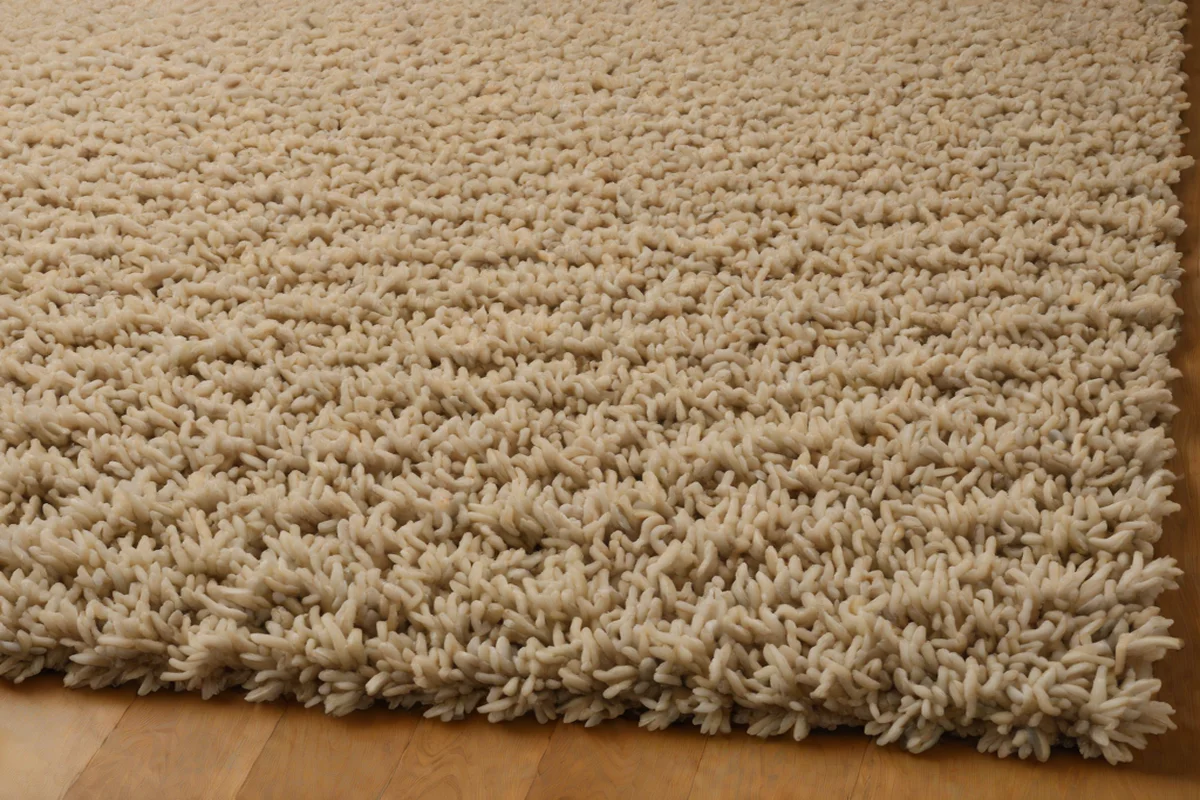 Select an Un-Dyed High-Pile Natural Wool Rug - Nursery Ideas for Baby Boys