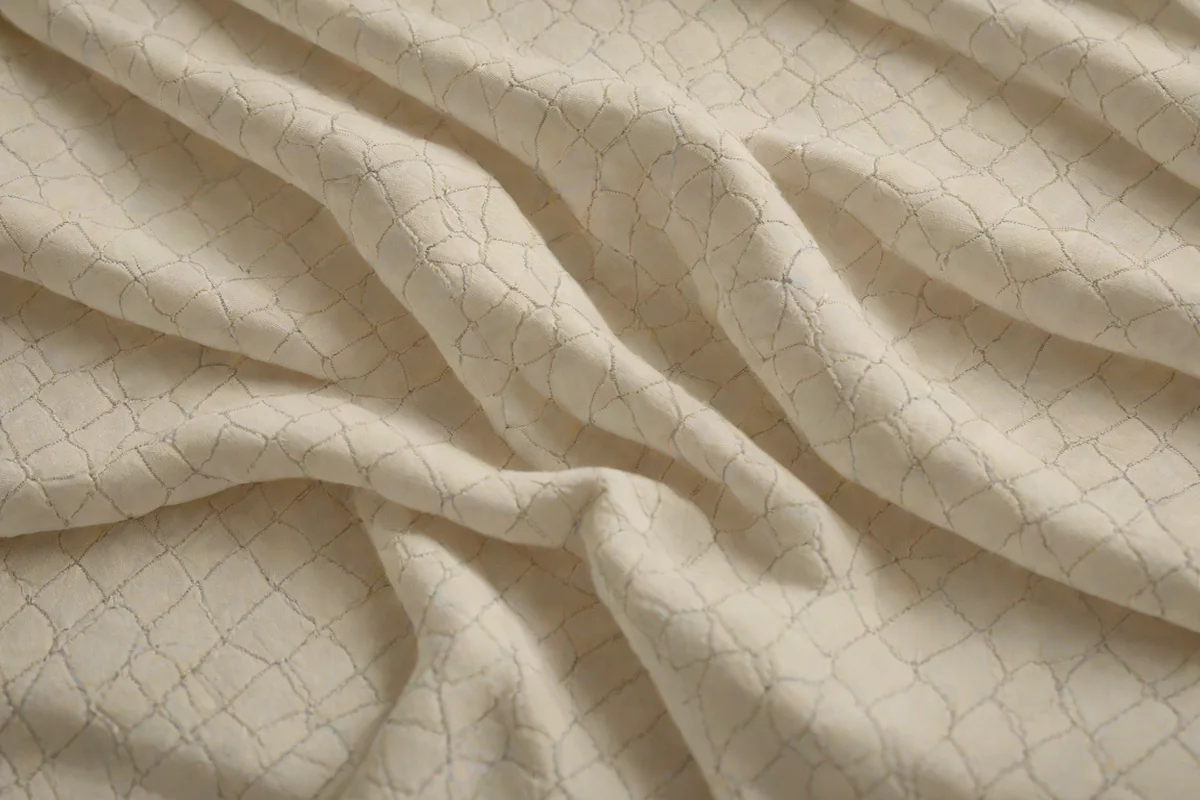 Layer a Breathable Muslin Diamond-Weave Blanket - Nursery Ideas for Girls