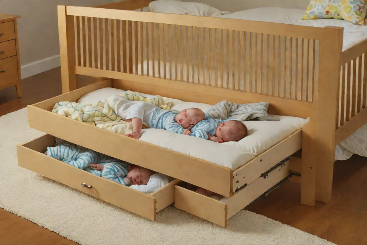 Dedicate an Under-Crib Storage Drawer Drawer - Nursery Ideas for Girls