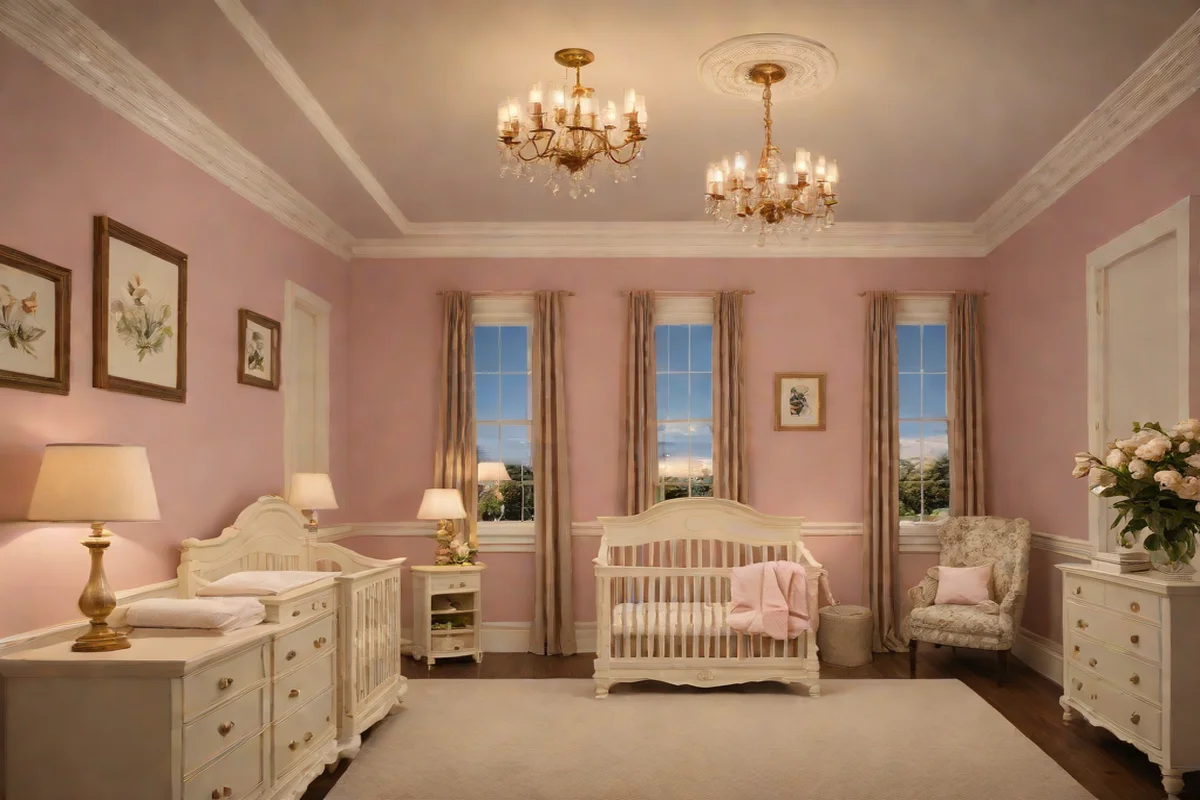Deploy Low-Kelvin Perimeter Architectural Lighting - Nursery Ideas for Girls