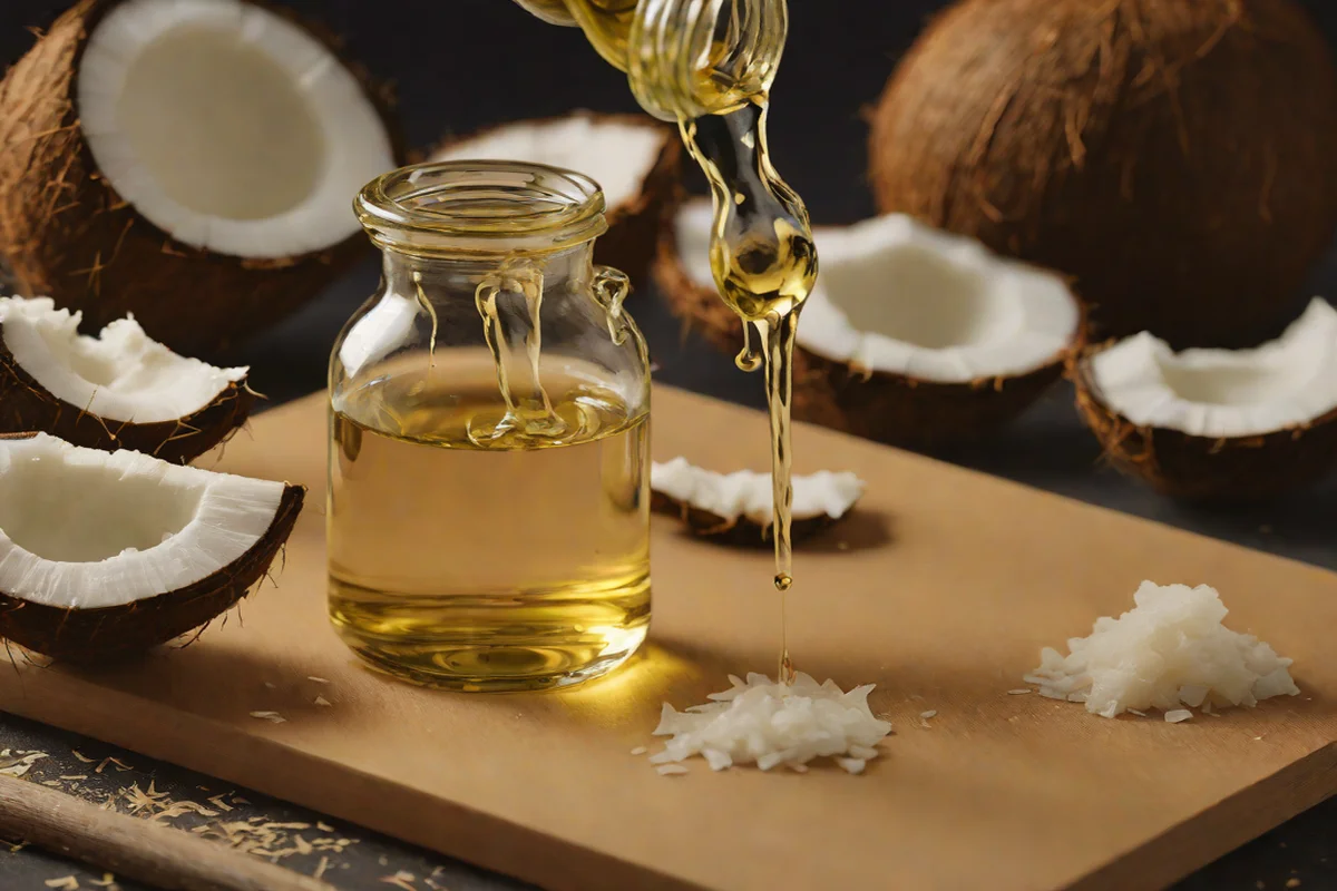 Fractionated Coconut Oil (Liquid MCT) - Oil Wood Cutting Board
