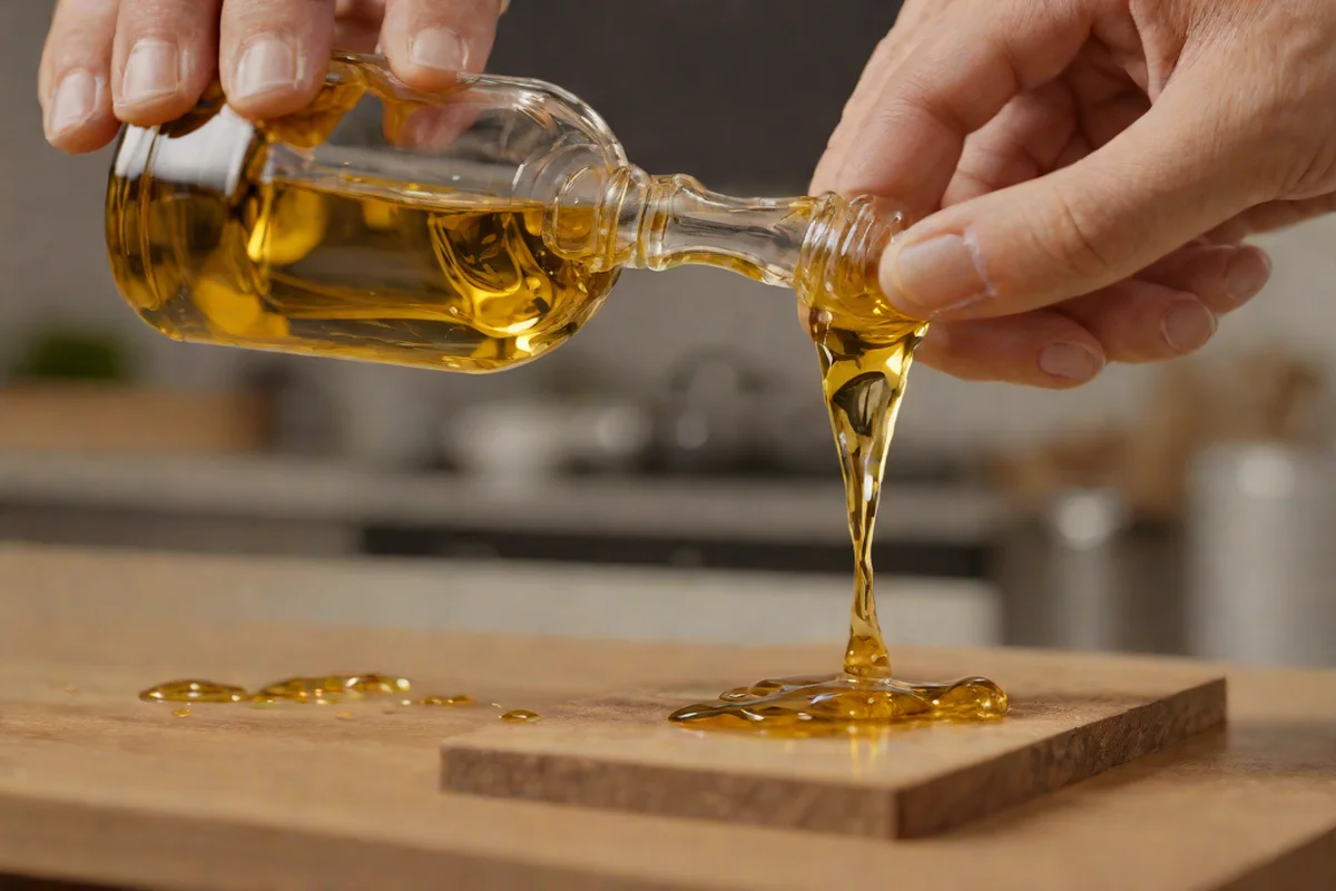 Specialized Vitamin E Fortified Oils - Oil Wood Cutting Board