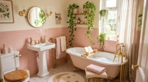 7 Cute Bathroom Ideas For A Warm And Whimsical Vibe
