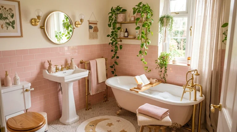 7 Cute Bathroom Ideas For A Warm And Whimsical Vibe