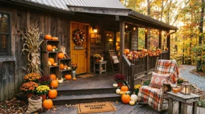 15 Rustic Fall Porch Ideas To Instantly Boost Your Curb Appeal