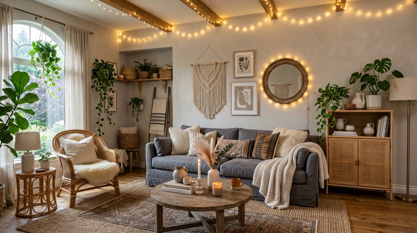 What Makes A Grey Boho Living Room So Aesthetic A Complete Guide