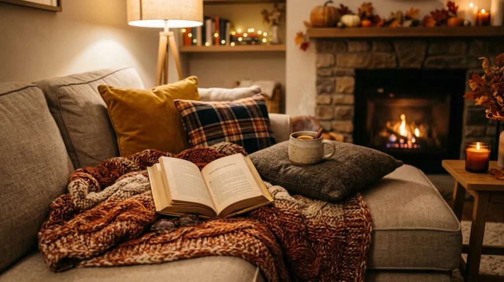 How To Dress Your Living Room Couch For Cozy Autumn Nights