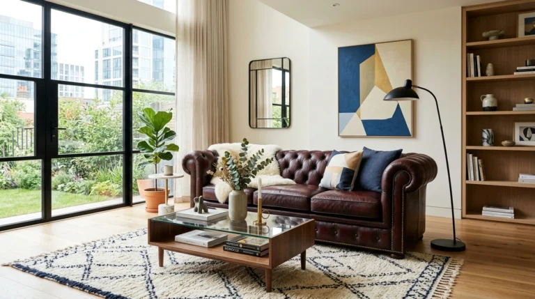 The Classic Chesterfield Sofa How To Make It Work In A Modern Home