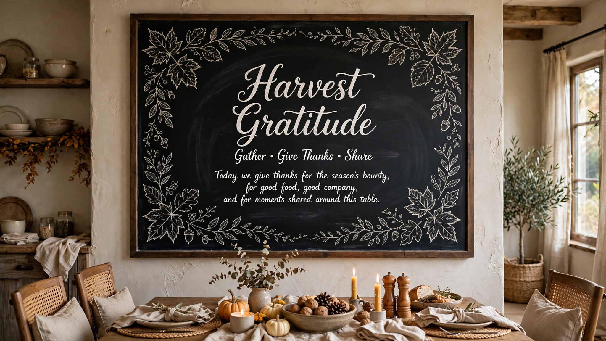 Three pumpkin doodles clustered in chalkboard corner, quick cute art